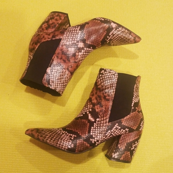 Animal Print Booties - Picture 2 of 5